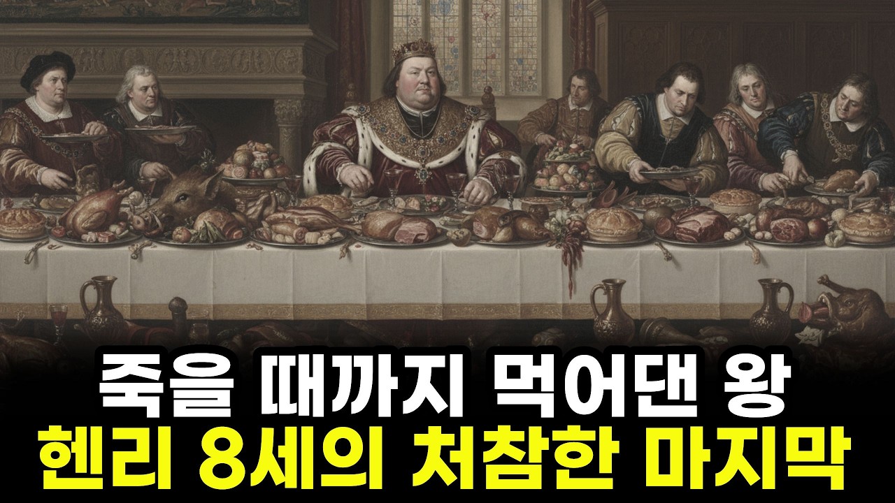 왜 이렇게까지 먹었나? 폭식으로 무너진 헨리 8세의 충격적인 최후