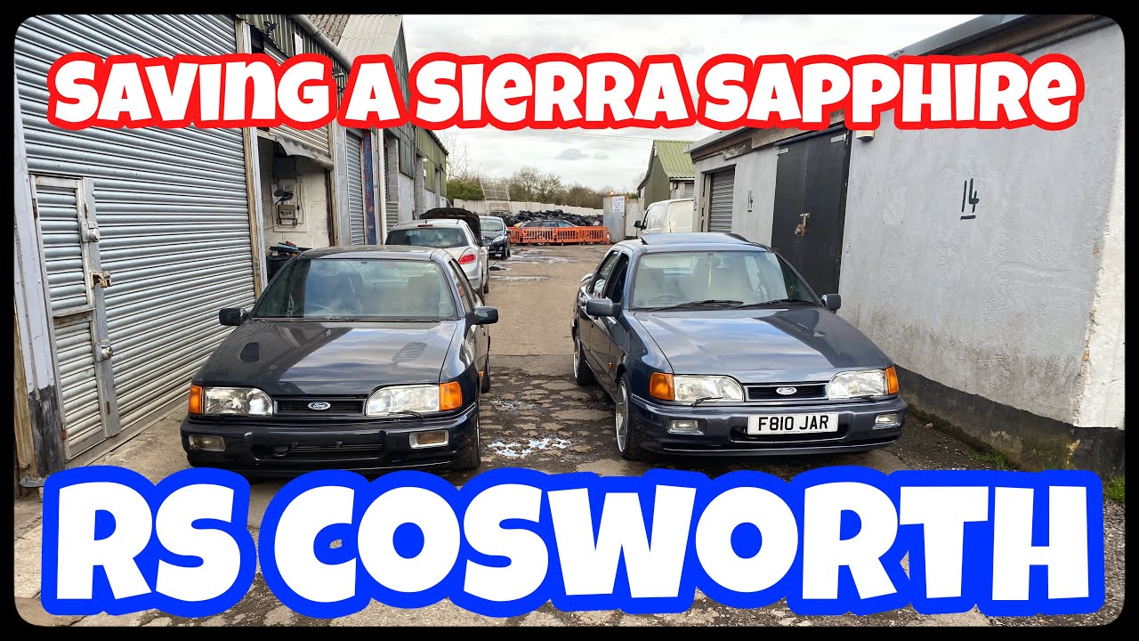 ford sierra sapphire rs cosworth gets a new roof lining!! diy retrim 💪💪💪💪💪