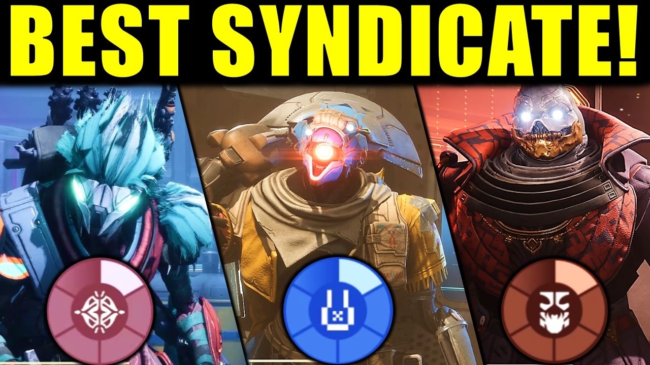 What is the BEST SYNDICATE to Pick? (INSANE Rewards!) - Destiny 2: Renegades