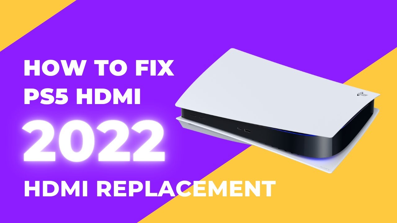 PS5 No Signal - HDMI Issue (FIX)