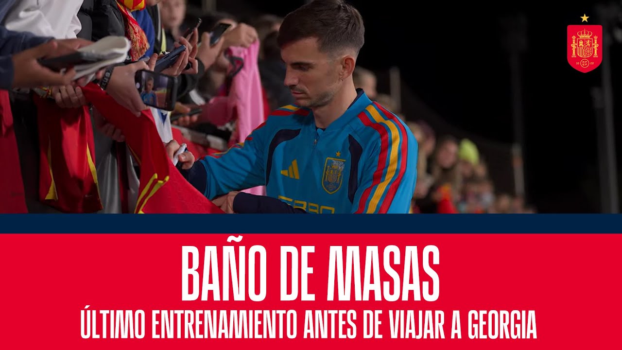 Baño de masas para alentar a la Selección en su camino hacia el Mundial | 🔴 SEFUTBOL
