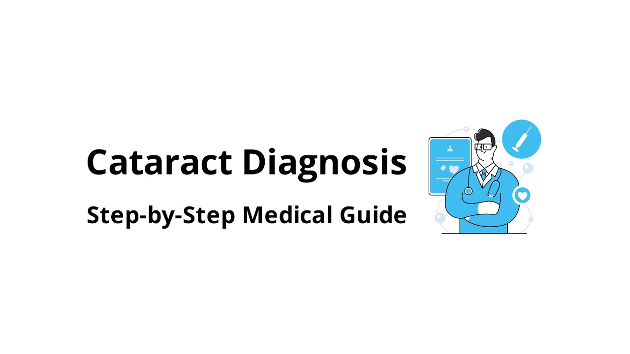 How do doctors diagnose cataracts (step by step)?