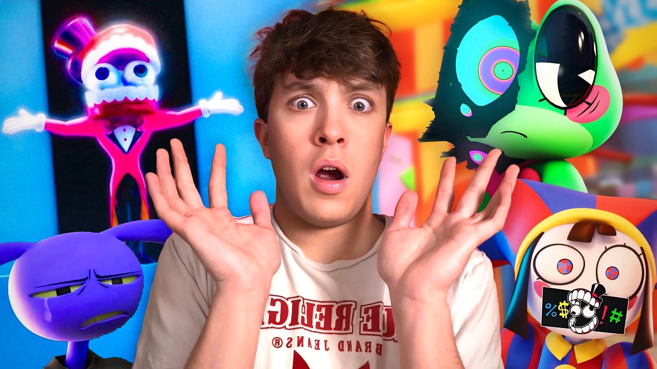 REACCIONO AL TRAILER DEL EPISODIO 8 DEL ASOMBROSO CIRCO DIGITAL