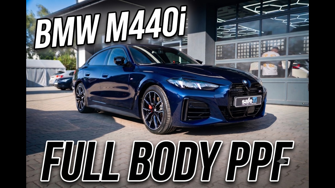 BMW M440i pokryte folią PPF!