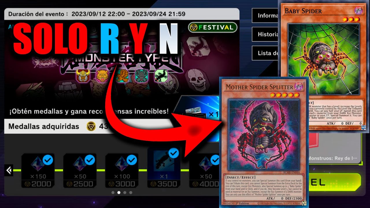 TERMINA EL EVENTO EN TIEMPO RECORD! Deck F2P para EVENTO DE TIPOS / Yu-Gi-Oh! Master Duel en Espa&ntilde;ol