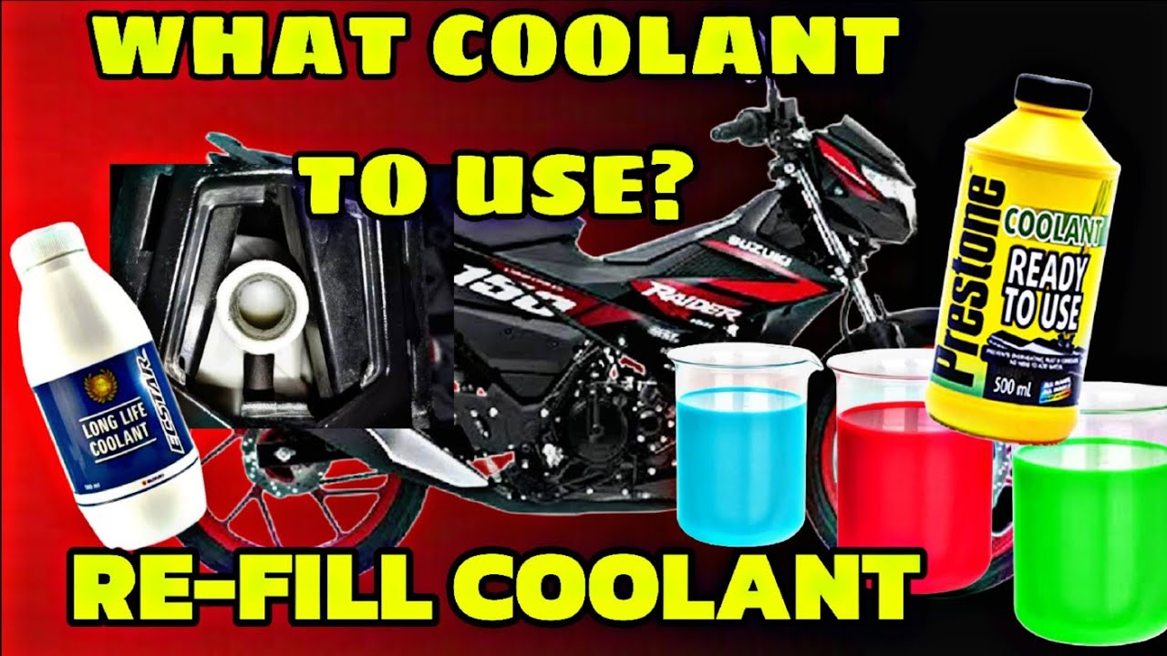 coolant refill raider fi