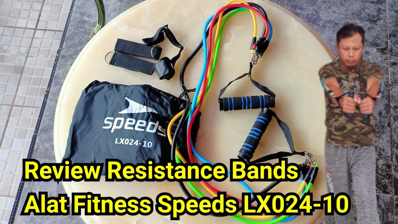 Review Resistance Bands Speeds LX024-10 - Karet Alat Fitness Untuk Melatih Otot