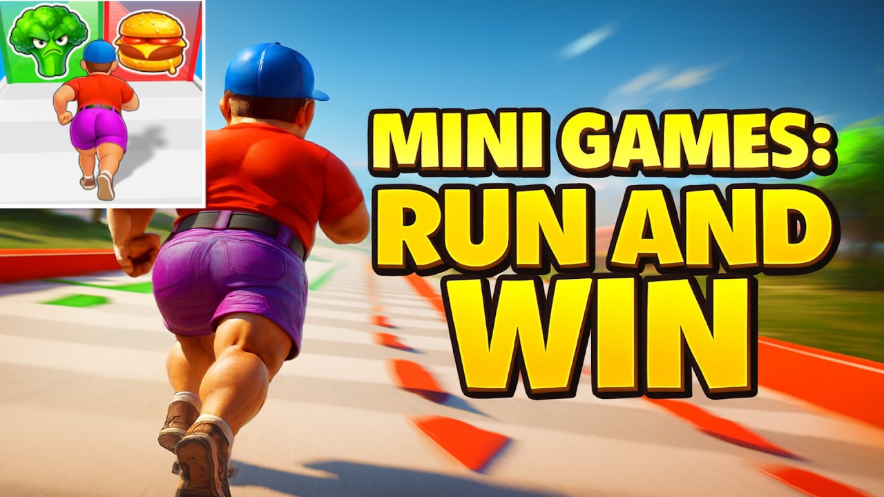 THE ULTIMATE CHALLENGE! 🏁 Mini Games: Run And Win - Gameplay (Android / iOS)
