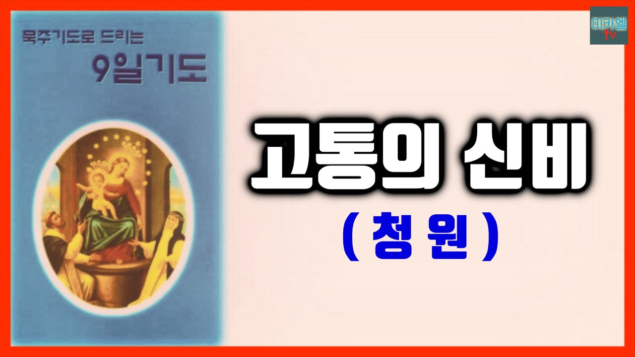 9일기도(청원) 고통의 신비