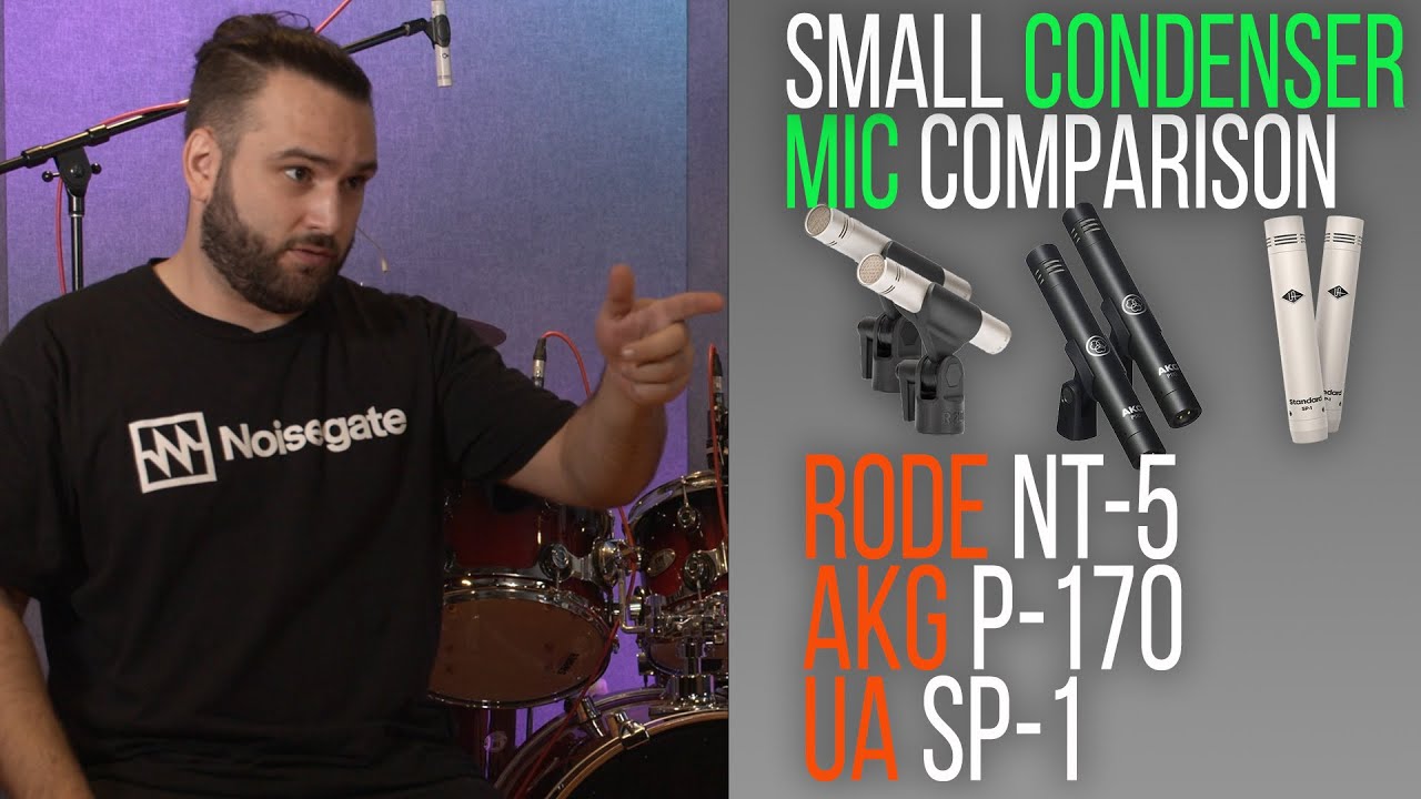 Rode NT5, AKG P170 and Universal Audio SP1 MICROPHONE COMPARISON