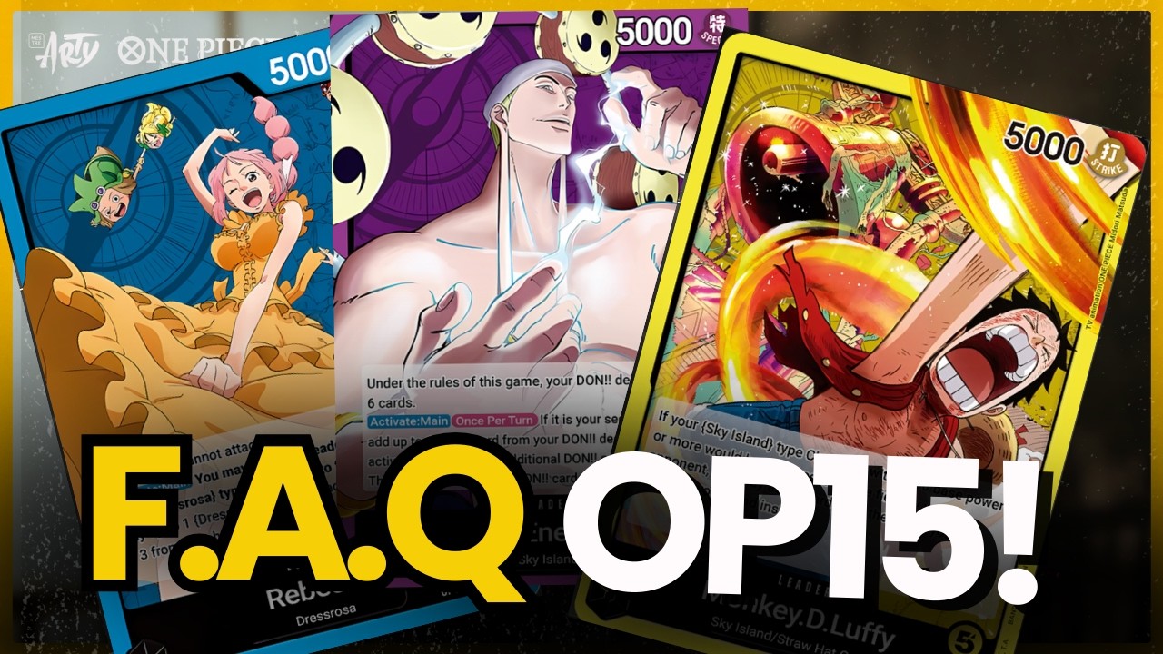 [F.A.Q.] O BROOK PERDE DE TODO JEITO! Dúvidas de Regras das novas cartas de OP15!