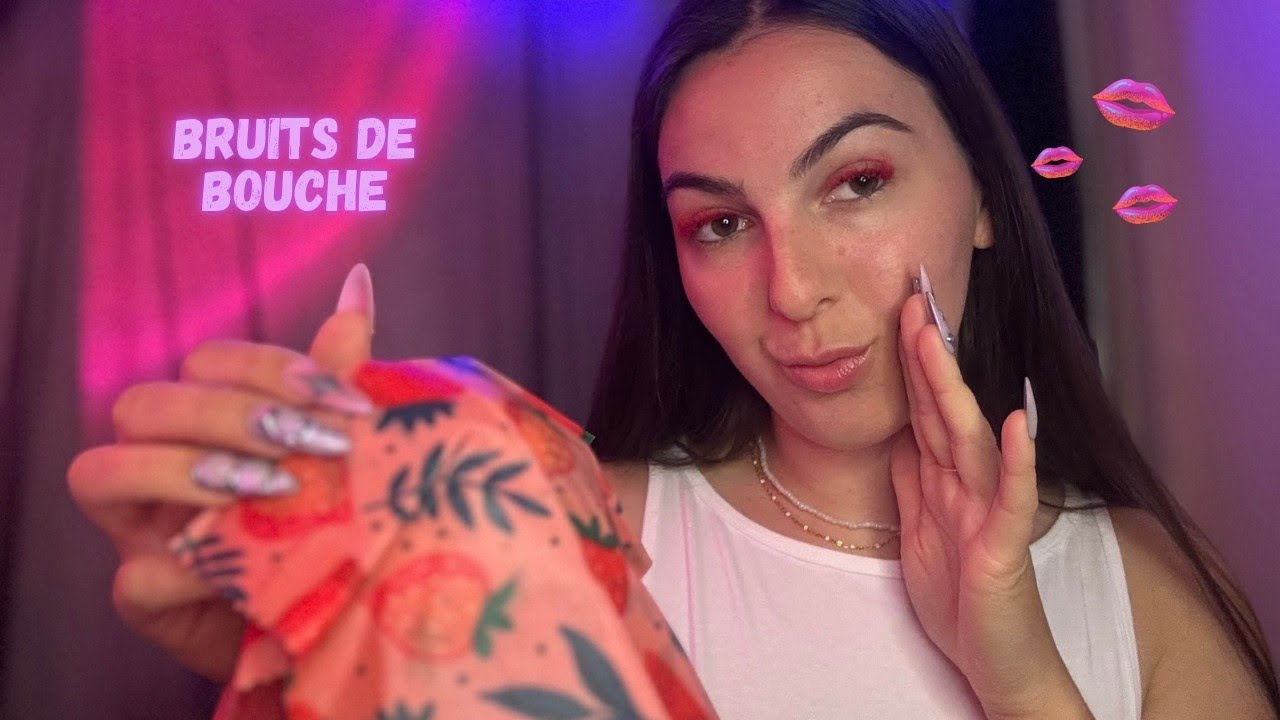 Asmr: beewrap + bruits de bouche 🤩 (beeswax)