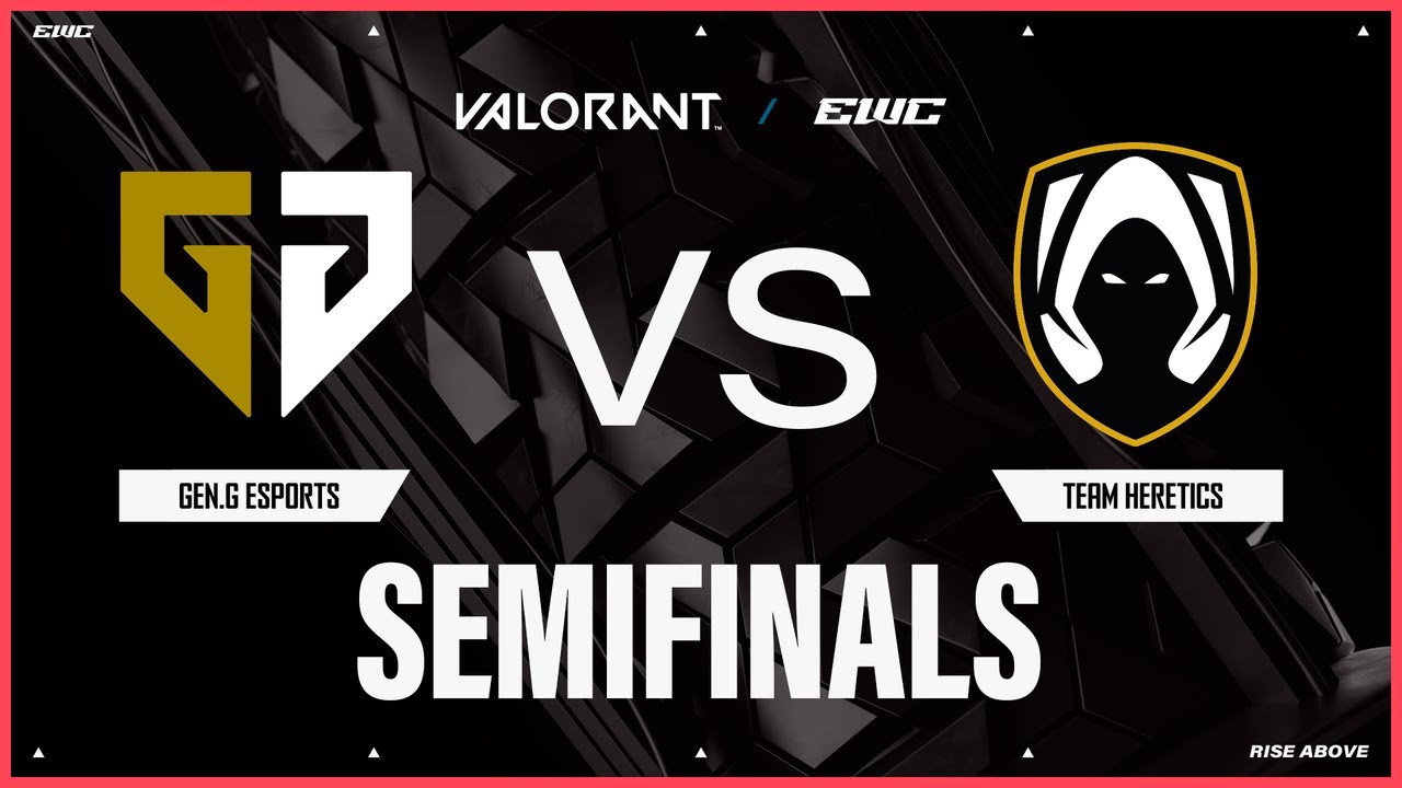 Gen.G Esports vs Team Heretics | VALORANT at EWC 25 - Day 5 - Semifinals