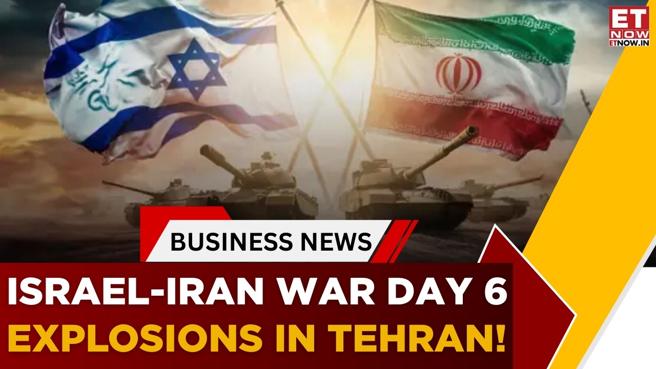 Israel-Iran War Day 6: Iran Slams U.S. After Warship Incident As Middle East War Intensifies |ET Now