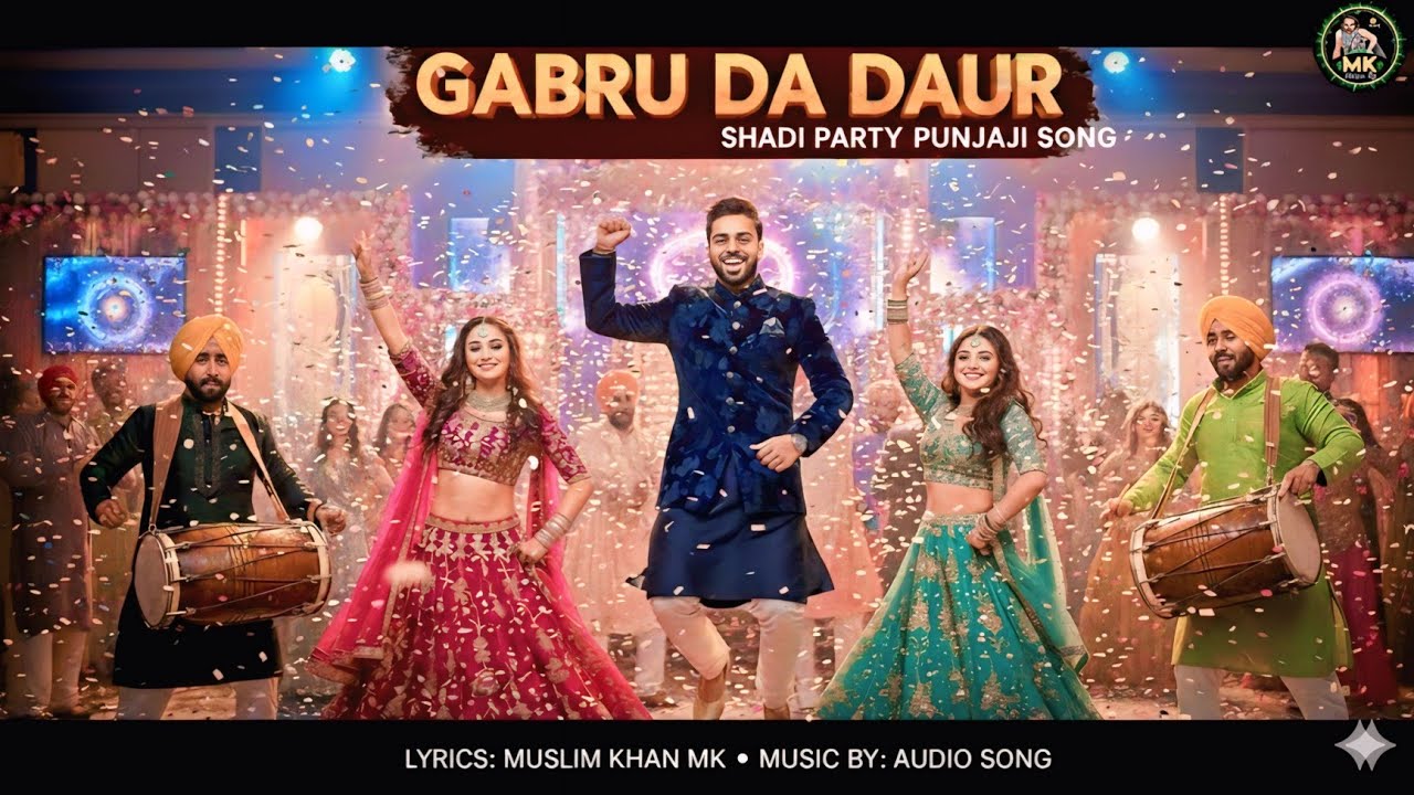 GABRU DA DAUR (Official Audio) - Muslim Khan MK | New Punjabi Songs 2026 | Global Party Anthem 