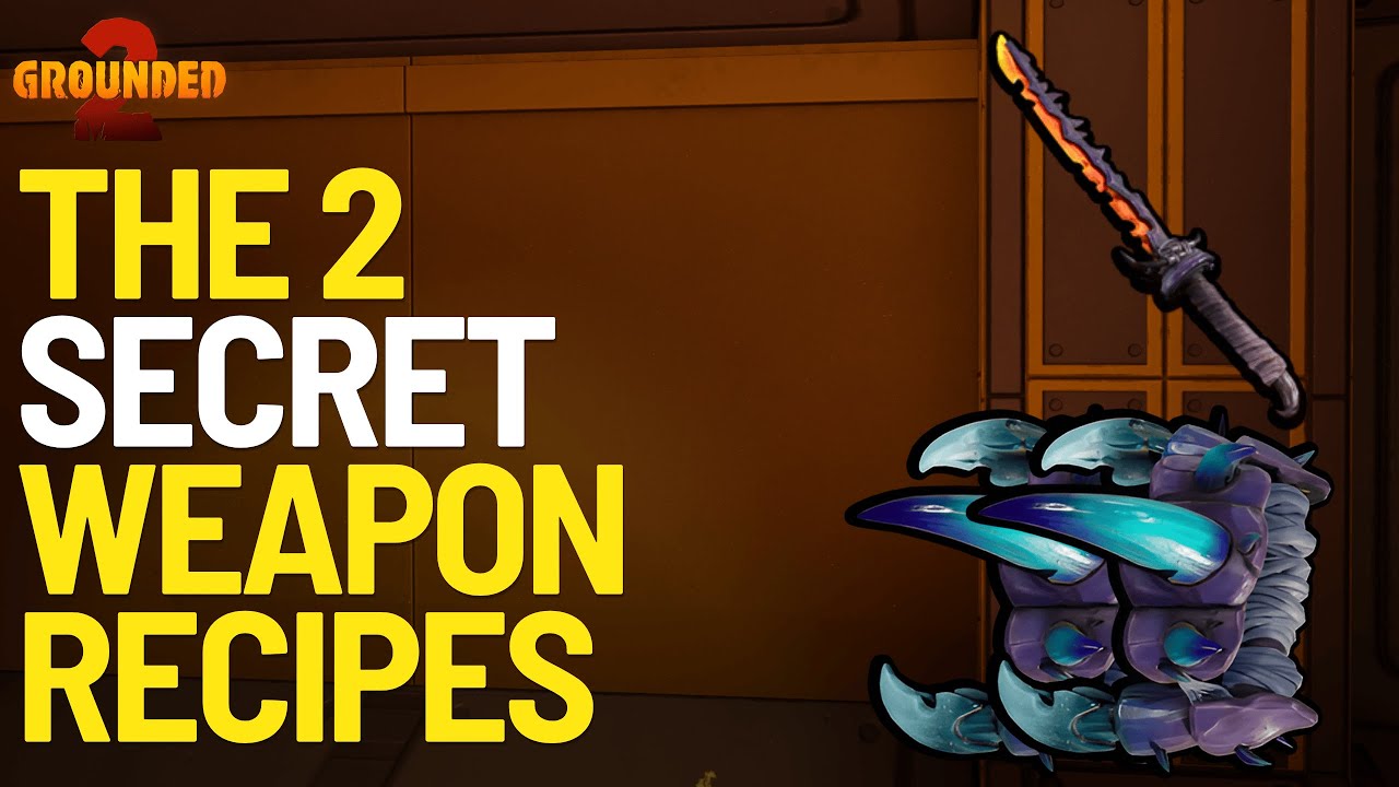 The 2 Secret Weapon Recipes in Grounded 2