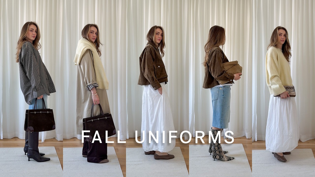 fall 2025 outfit uniforms & staple pieces