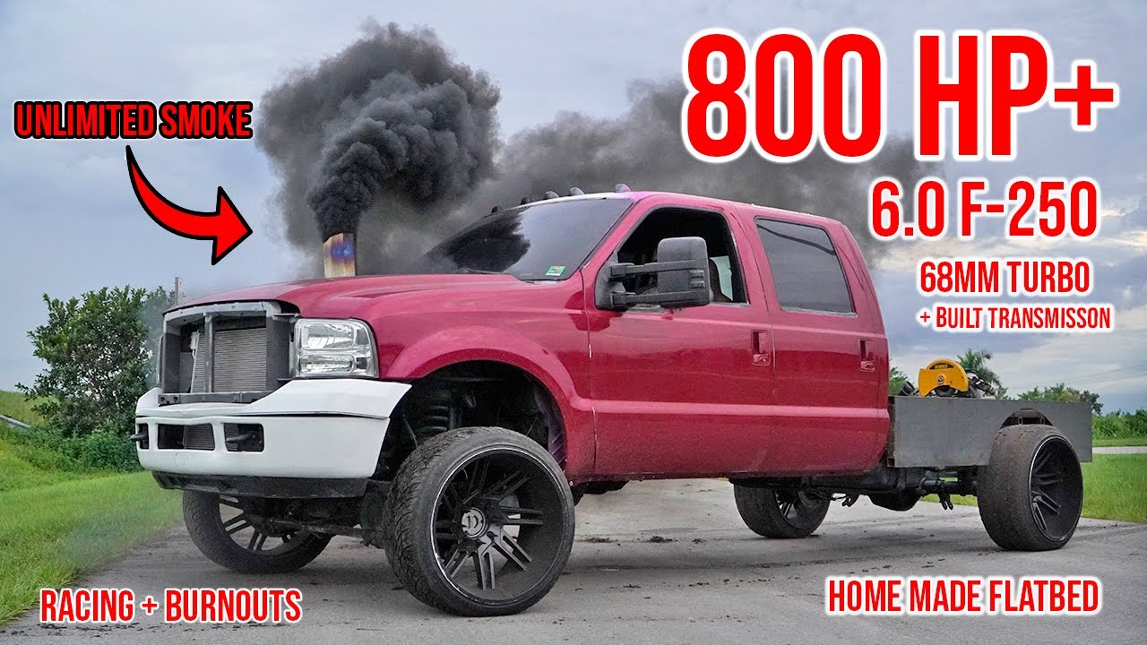 800hp Flatbed 6.0 is insane