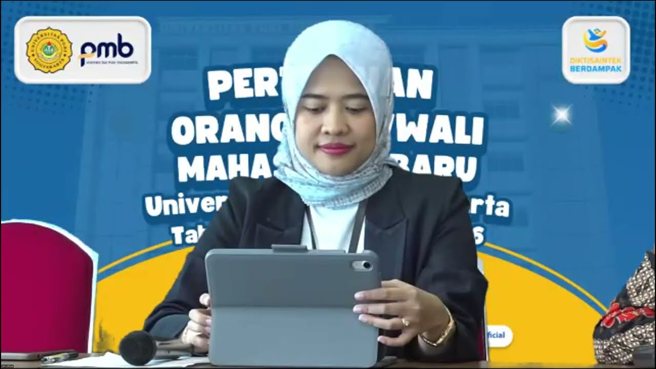 Pertemuan Orang Tua/Wali Mahasiswa Baru Universitas PGRI Yogyakarta TA 2025/2026