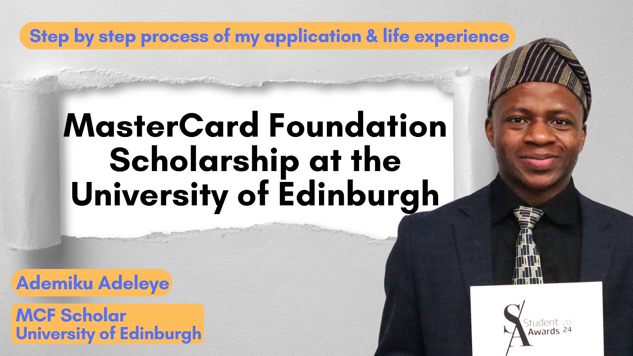 Mastercard Foundation Scholarships [Full fees, stipend, flight, visa, research grants and personal]