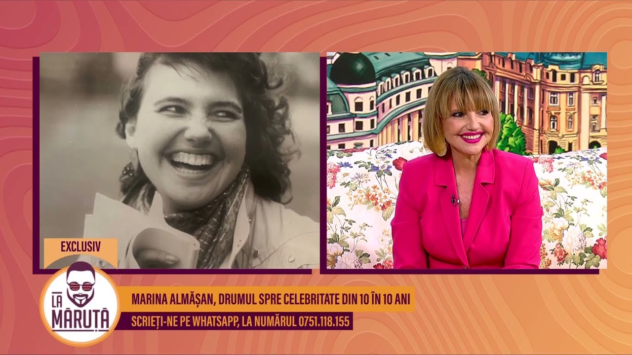 Marina Almășan, drumul spre celebritate din 10 în 10 ani