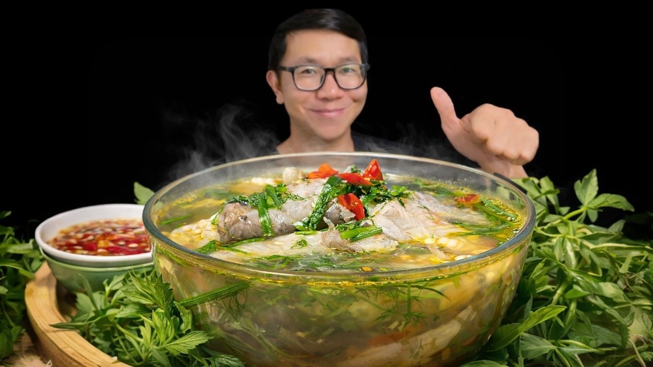 🔥 Vietnamese Fish Soup Mukbang | C&aacute; Khoai Nấu Ng&oacute;t Ngon Bất Ngờ! | Quang ASMR