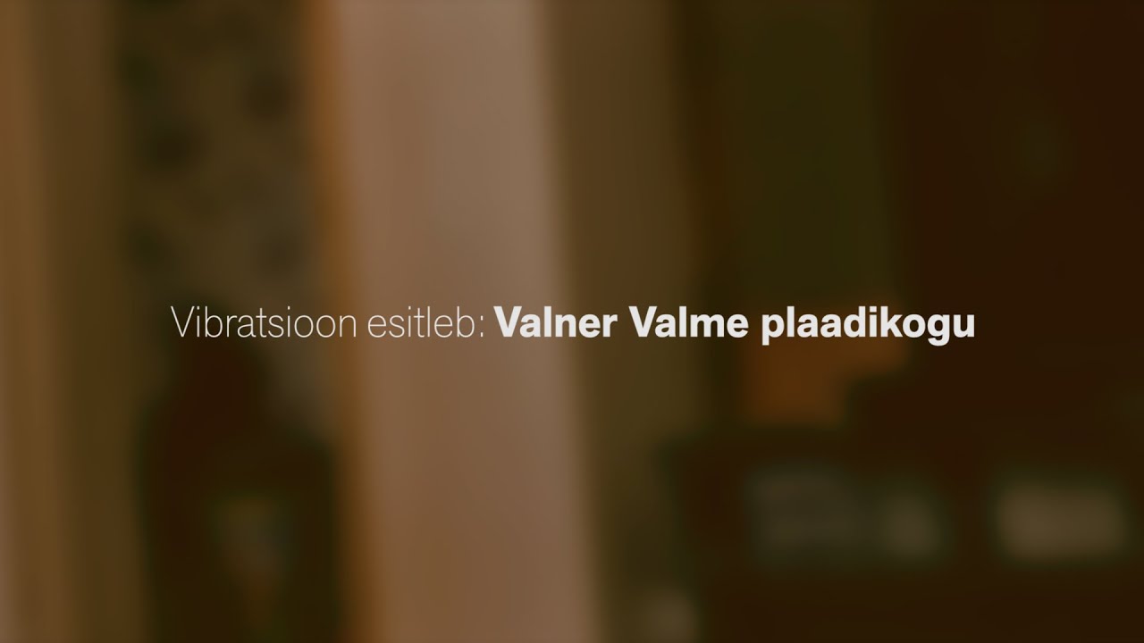 Vibratsioon esitleb: Valner Valme plaadikogu