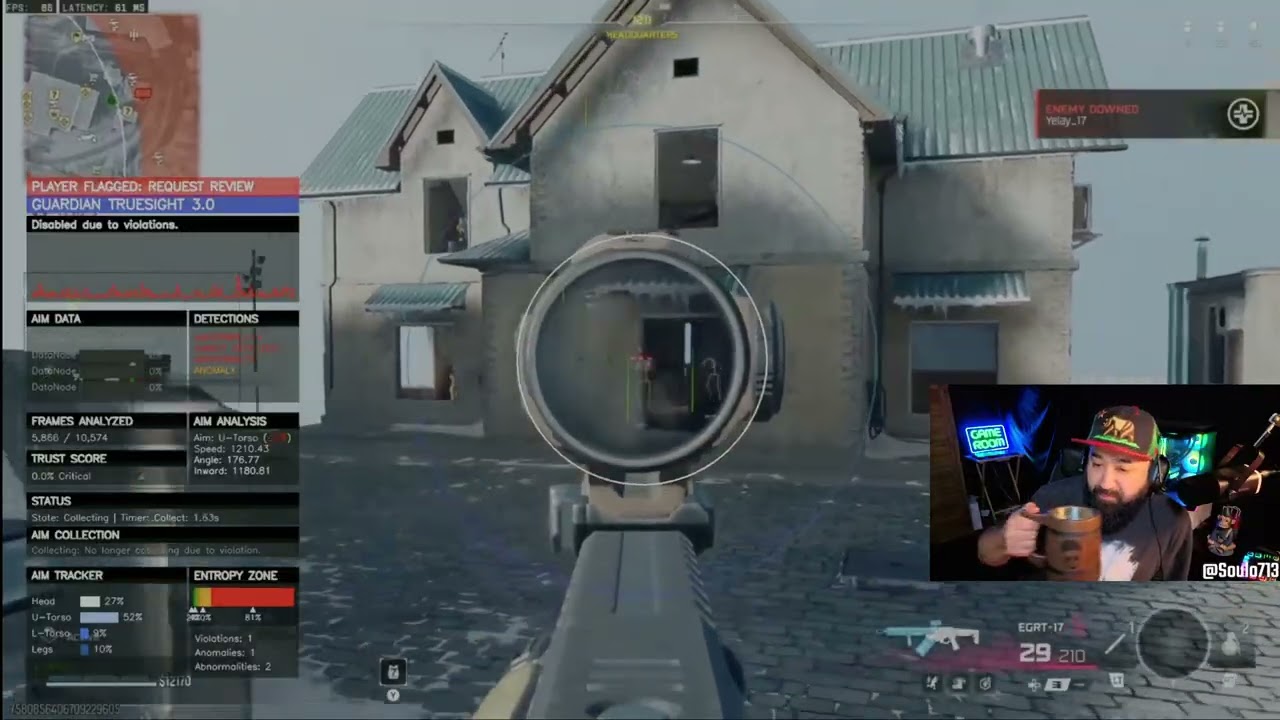 Анализ системы защиты от читеров в Call of Duty Warzone проведен Guardian TrueSight