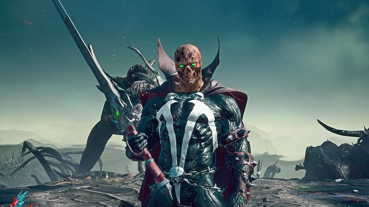 Devil May Cry 5 Spawn burned head addon