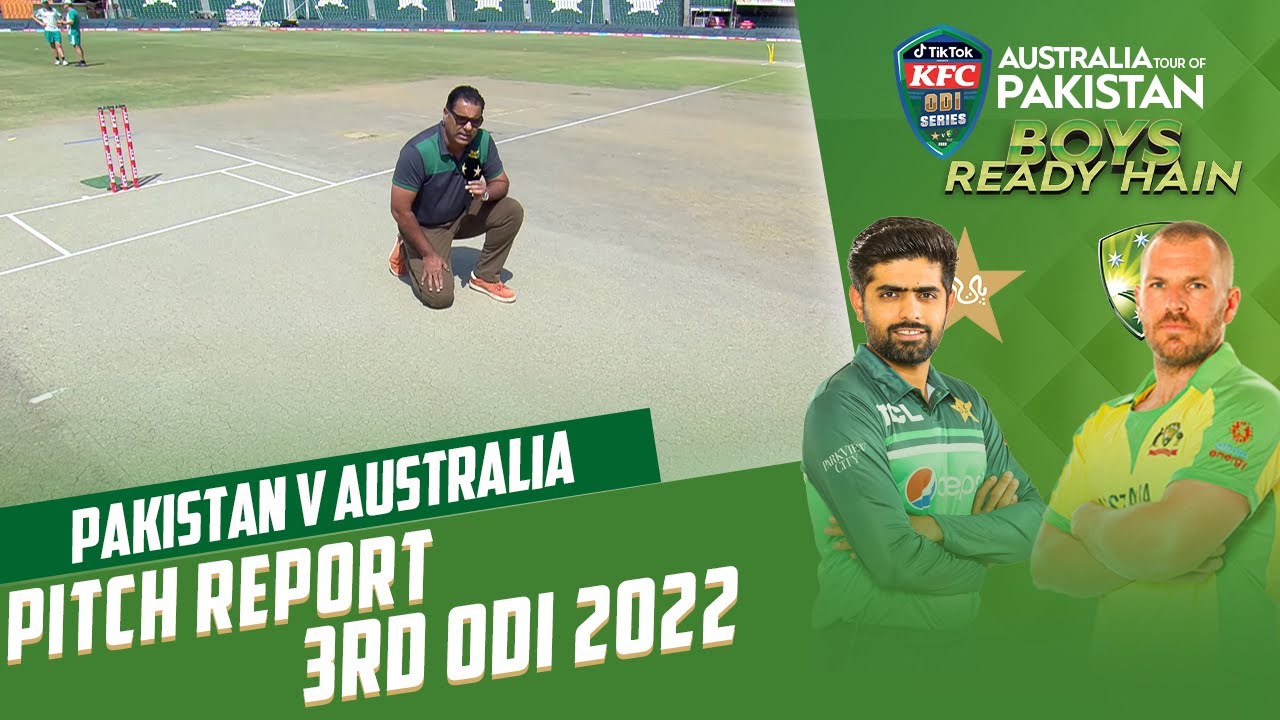 Pakistan vs Australia 3rd ODI Pitch Report | PCB | MM2T