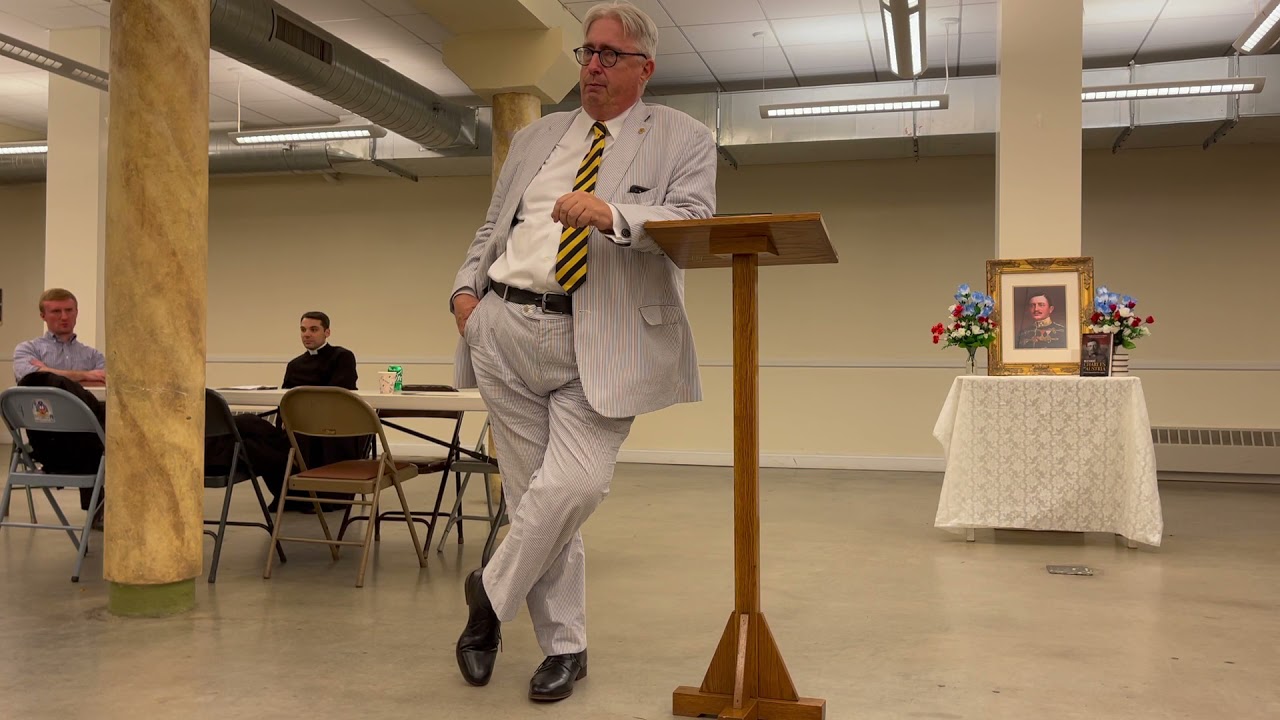 Lecture on Blessed Charles of Austria with Charles A. Coulombe