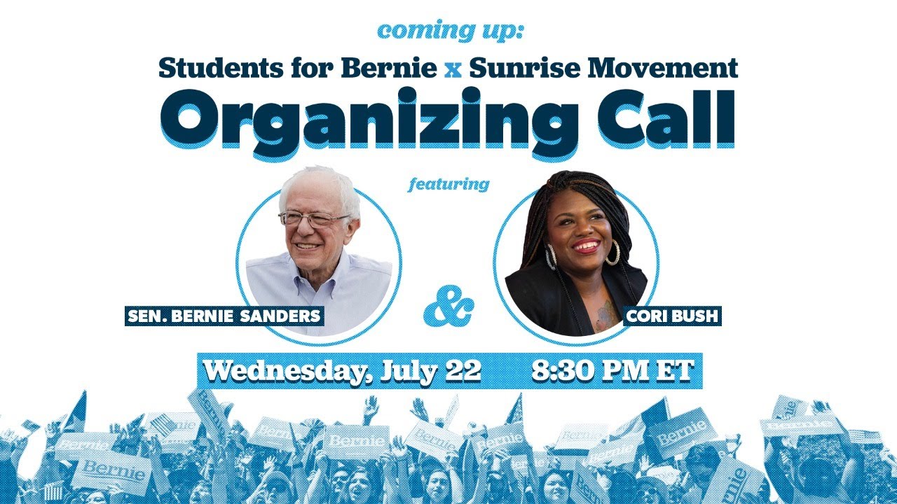 THE POLITICAL REVOLUTION CONTINUES: LIVE WITH SUNRISE MOVEMENT & CORI BUSH