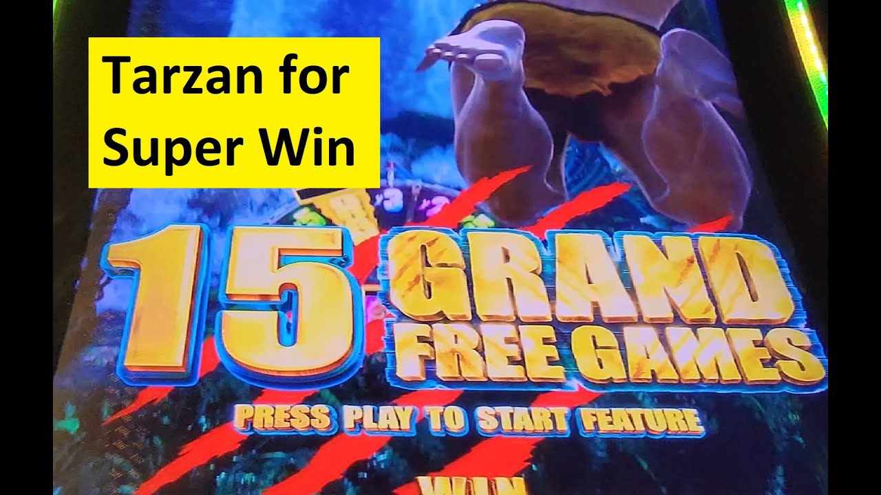 Super Win on Tarzan Grand!! Aristocrat