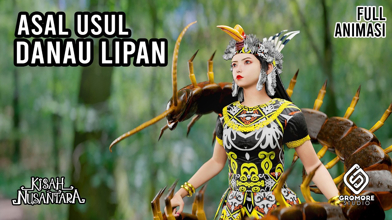 Asal Usul Danau Lipan | Cerita Rakyat Kalimantan Timur | Kisah Nusantara