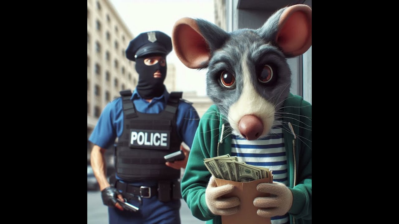 Brave Cat Stops Bank Robbery - Viral Hero Cat Saves Day