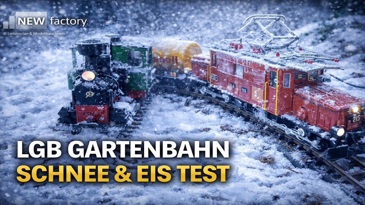 LGB Gartenbahnen - Schnee Action