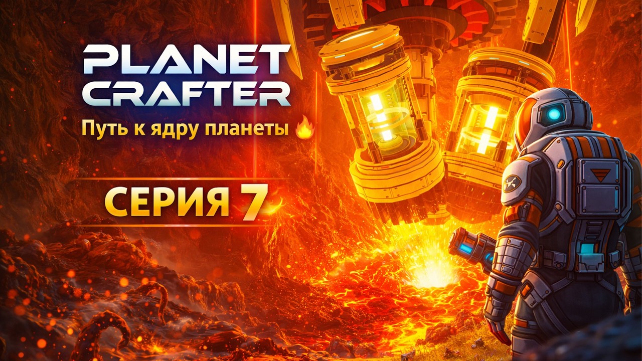 Мы на пути к ЯДРУ планеты! 🔥 | Planet Crafter #7
