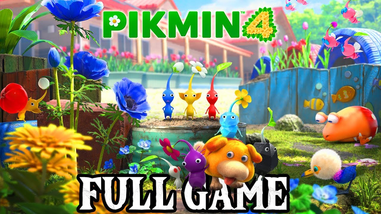 PIKMIN 4 - Full Game 100% Walkthrough (Longplay) | No Commentary