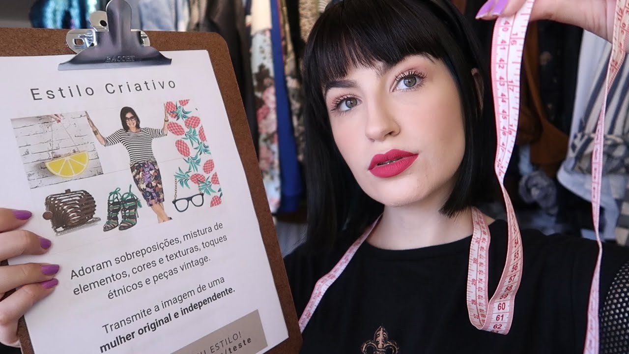 ASMR - CONSULTORA DE ESTILO! #1