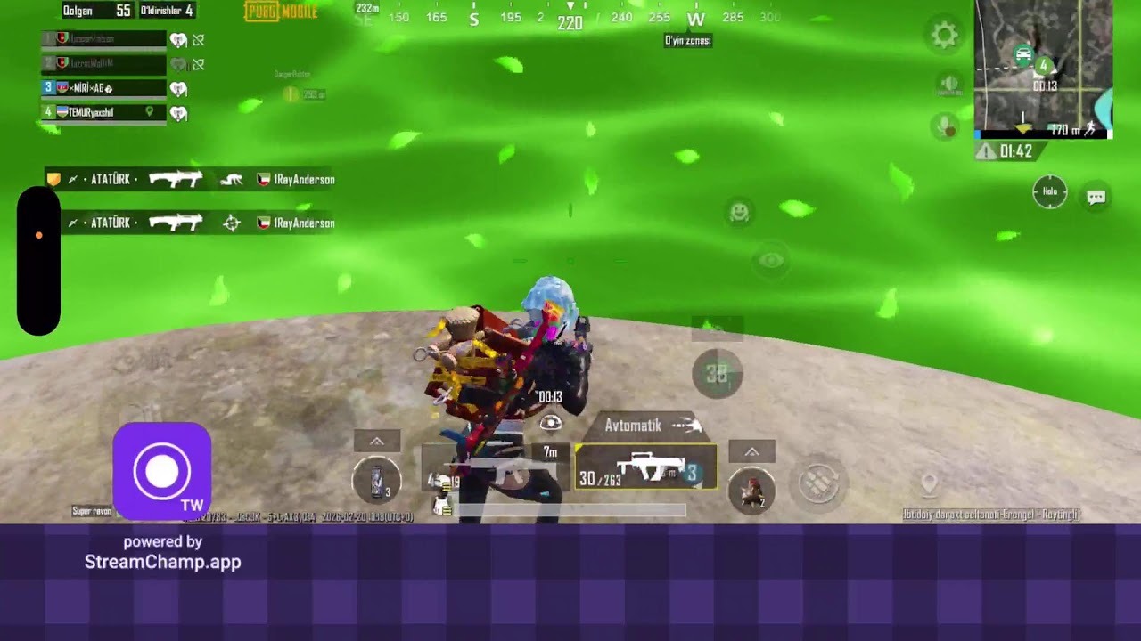 Strim boshladik