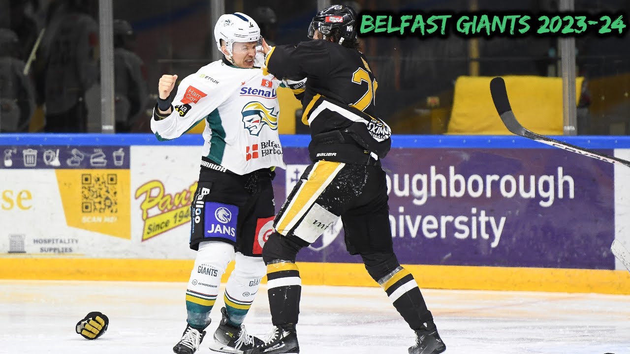 Belfast Giants 2023-24 Fights