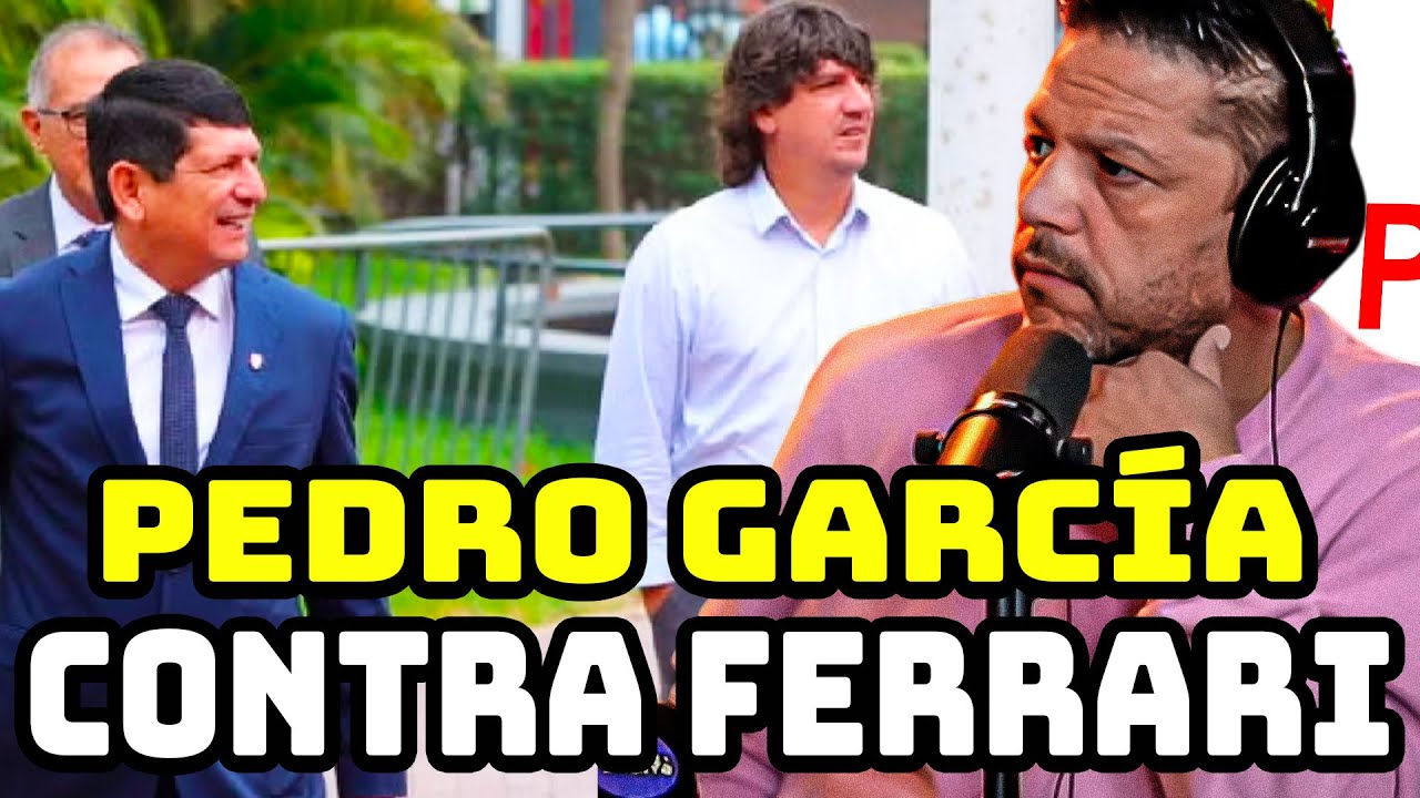 PEDRO GARCÍA ARREMETE CONTRA JEAN FERRARI Y AGUSTÍN LOZANO