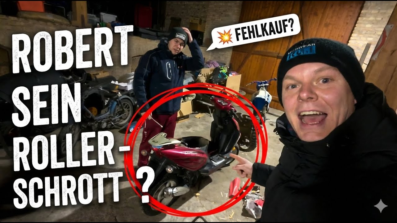 CHINAKRACHER RETTEN! 💥 Schafft Robert seinen Roller oder ist er Schrott?