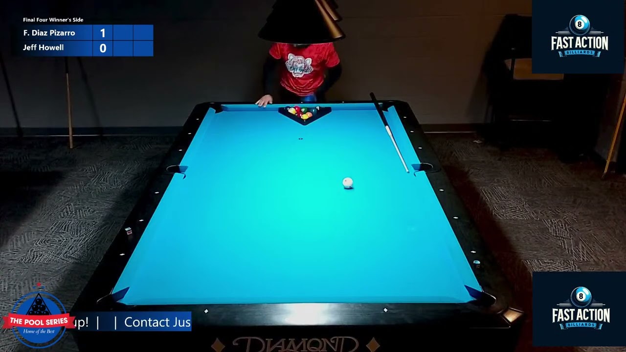 Francisco Diaz-Pizarro vs Jeff Howell - 10 Ball - Final Four Winners - Points Event #4 - 3/22/25