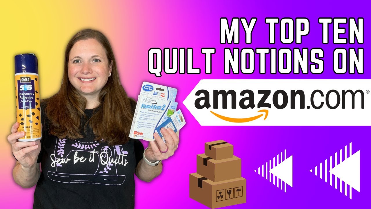 Мои любимые принадлежности для стеганых одеял с Amazon