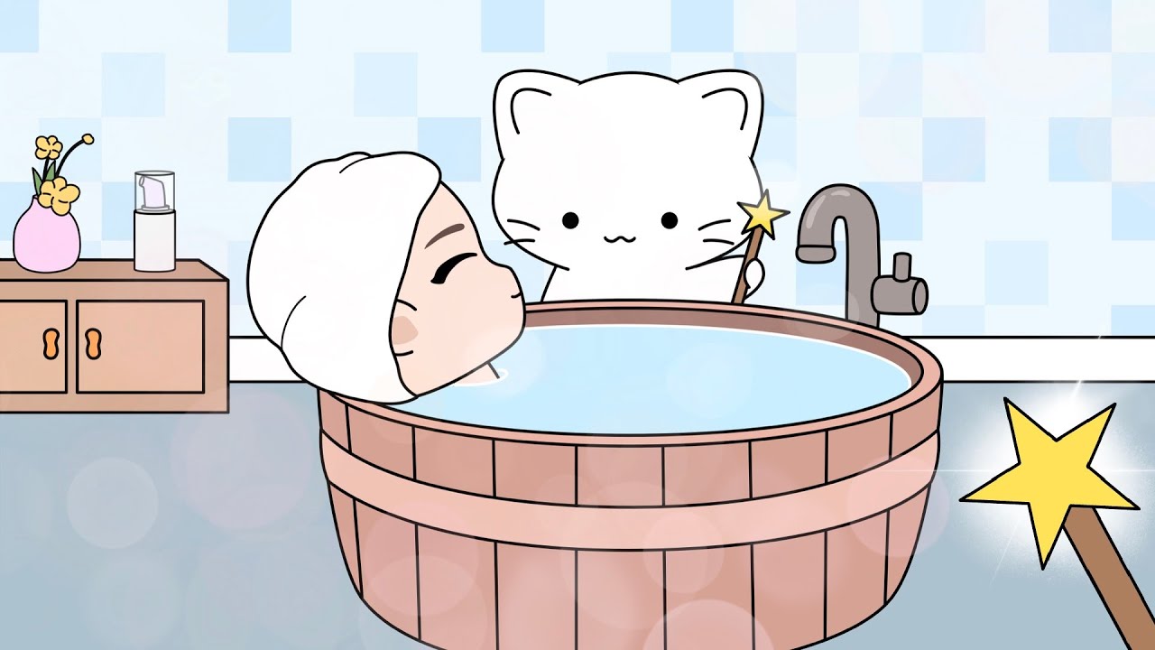 Rumi's Spa Treatment, Cat's Lucid Dreaming | ASMR Animation