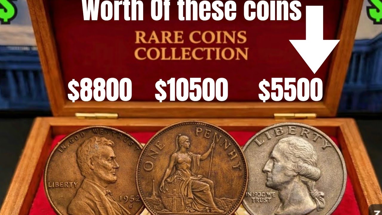 Hidden Stories Inside a 1952 Penny, 1938 Penny & 1979 Quarter