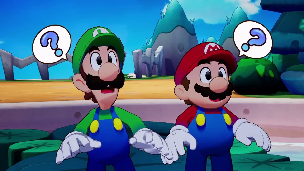 Mario and Luigi Brothership Part 2 Hammer Time