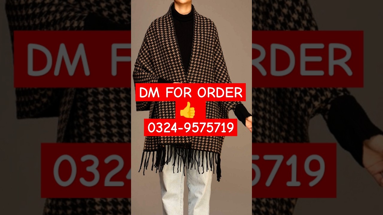 Cap SHAWL Woman❤️&zwj;🔥 #fashion #shawl #trendingshorts