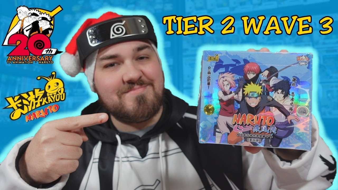 Opening Naruto Kayou Cards from Tier 2 Wave 3 Booster Box - MR Pull !!